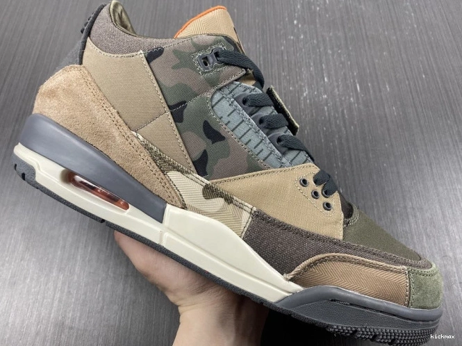 Rep MAX Camo Patchwork Air Jordan 3 DO1830-200 Retro 0824